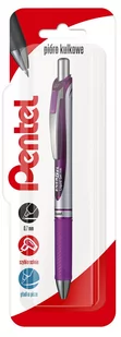 PENTEL, Pióro kulkowe 0,7 mm Energel BL77, fioletowe, 1 szt. - Pióra kulkowe - miniaturka - grafika 1