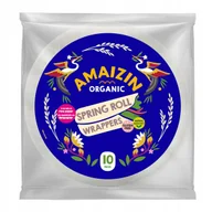Ryż - PAPIER RYŻOWY NA SPRING ROLLSY I SAJGONKI BEZGLUTENOWY BIO (10 szt.) 100 g - AMAIZIN - miniaturka - grafika 1