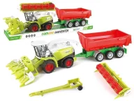 Samochody i pojazdy dla dzieci - Kombajn z maszyną rolniczą napęd na koło - ADAR - miniaturka - grafika 1