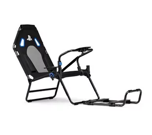 Next Level Racing NLR-S026 Kokpit GT LITE PlayStation Edition - wyścigowy - tkanina - do 130kg - Fotele gamingowe - miniaturka - grafika 1