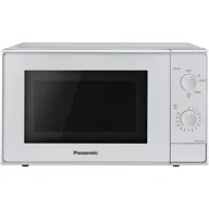 AGD OUTLET - Panasonic NN-E22JMM kuchenka mikrofalowa (20l, 800W, 5 ustawień mocy, obsługa za pomocą 2 pokręteł, szklany talerz obrotowy 255mm), srebrna - miniaturka - grafika 1