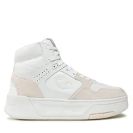 Sneakersy damskie - Sneakersy Champion Z80 Hi Platform Sl Mid Cut Shoe S11598-WW001 Biały - miniaturka - grafika 1