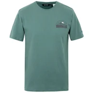 Koszulki sportowe męskie - Koszulka męska Regatta Cline IX Rozmiar: L / Kolor: zielony/szary - miniaturka - grafika 1