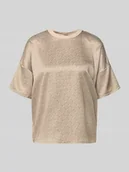 Koszulki i topy damskie - T-shirt z mieszanki wiskozy i elastanu model 'Tracy' - miniaturka - grafika 1