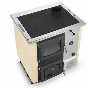 Kuchnia węglowa kocioł CO z płaszczem wodnym 12-14kW (średnica wylotu spalin: 120 mm) - spełnia anty-smogowy EkoProjekt 99681702 - Kuchnie węglowe - miniaturka - grafika 6