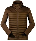 Kurtki męskie - Kurtka hybrydowa męska Berghaus Vaskye Hooded Hybrid Jacket roz. L brązowa - miniaturka - grafika 1