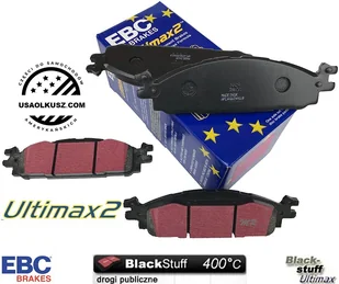 Przednie klocki Ultimax2 + NAWIERCANE NACINANE tarcze hamulcowe 325mm EBC seria GD Lincoln MKS 2010-2012 - Tarcze hamulcowe - miniaturka - grafika 8