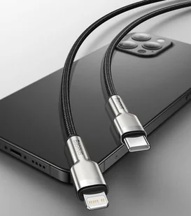 Baseus Cafule Metal Data kabel USB Typ C - Lightning 20 W Power Delivery 2 m zielony (CATLJK-B06) - Kable USB - miniaturka - grafika 12