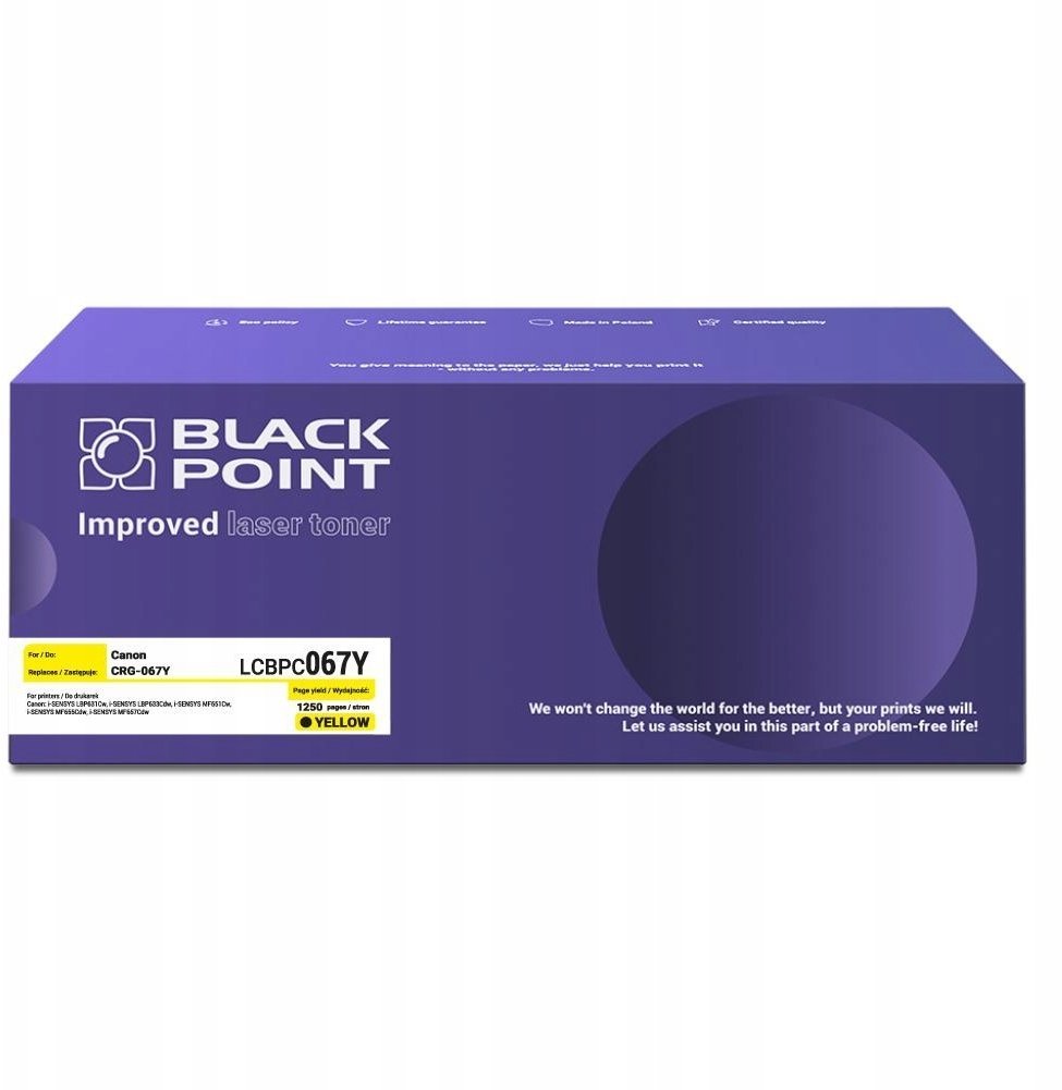 [LCBPC067Y] Toner BP Canon CRG-067Y