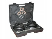 Pozostały sprzęt siłowy - HMS Sztangielki STC20 w walizce 20 kg Czarny - miniaturka - grafika 1