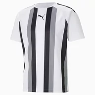 Koszulki męskie - Puma Koszulka męska Teamliga Striped Jersey White Black XXL 704920 - miniaturka - grafika 1