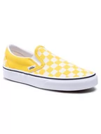 Trampki męskie - Vans Tenisówki Classic Slip-On VN0A33TB42Z1 Żółty - miniaturka - grafika 1