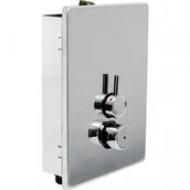 Akcesoria hydrauliczne - Tres 1217901 1217901 TEMPOTRES Bateria natryskowa mieszająca z 2 - miniaturka - grafika 1