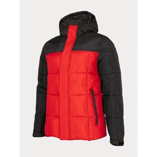 Kurtka puchowa pikowana męska H4Z22 KUMP009 4F - Kurtki i kamizelki sportowe męskie - miniaturka - grafika 1