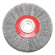 Akcesoria do elektronarzędzi - VERTO Szczotka druciana tarczowa 150 x 32 mm - miniaturka - grafika 1