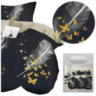 Pościel - Komplet Pościeli 160x200 3 części Satyna Bawełniana Melita - miniaturka - grafika 1