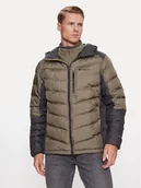 Odzież trekkingowa męska - Columbia Kurtka przejściowa Labyrinth Loop™ Hooded Jacket Zielony Regular Fit - miniaturka - grafika 1