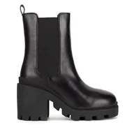 Botki damskie - Botki Badura MOANA-01W4-001 Czarny - miniaturka - grafika 1