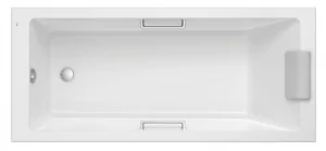 ROCA CLUB A248551000 VYTHOS - Prostokątna wanna akrylowa 160x75cm - Wanny - miniaturka - grafika 1