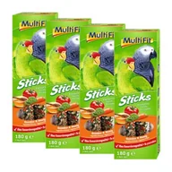 Przysmaki dla ptaków - MultiFit Sticks dla papug 4 x 2 szt. Warzywa i miód - miniaturka - grafika 1