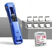 Spinacze i klipsy do papieru - KLIPSY DO DOKUMENTÓW Urządzenie + 50 Klipsów BIURO - miniaturka - grafika 1