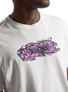 t-shirt BURTON BLOSSOM TEE Stout White - Koszulki męskie - miniaturka - grafika 1