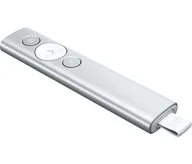 Piloty - Logitech Spotlight Presentation Remote Srebrny - miniaturka - grafika 1