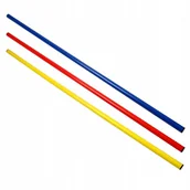 Piłka nożna - Laska do ćwiczen długa 120 cm 120cm niebieski - miniaturka - grafika 1
