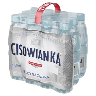 Cisowianka LEKKO GAZOWANA PET 500 ML - Woda - miniaturka - grafika 1