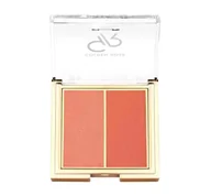 Róże do policzków - Golden Rose - ICONIC - Blush Duo - Podwójny róż do twarzy - 2x3 g - 02 PEACHY CORAL - miniaturka - grafika 1
