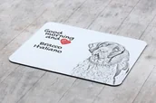 Podkładki pod mysz - Wyżeł włoski krótkowłosy podkładka pod mysz z psem Art-Dog - miniaturka - grafika 1