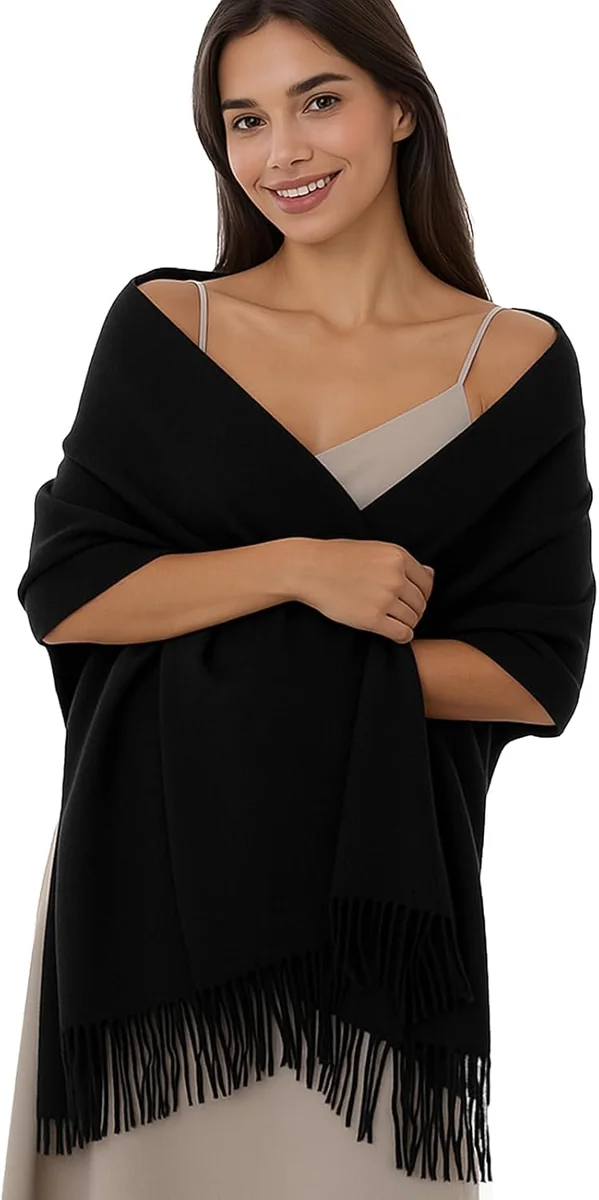 SZALIK DAMSKI 200X70CM ELEGANCKI KASZMIROWY CIEPŁY DŁUGI DUŻY MODNY MIĘKKI