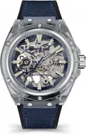 Zegarki męskie - Zegarek męski KENNETH COLE KCWGR2136403 granatowy sportowy skeleton - miniaturka - grafika 1
