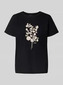 Koszulki i topy damskie - T-shirt o kroju regular fit z czystej bawełny - miniaturka - grafika 1