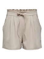 Spodenki damskie - Bestseller A/S Damskie szorty ONLSANIA Frill JRS, szare (Chateau Gray), M, Chateau Gray, M - miniaturka - grafika 1