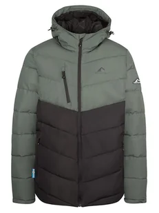 Westfjord Kurtka zimowa "Kirkjufell" w kolorze zielono-czarnym - Kurtki męskie - miniaturka - grafika 1