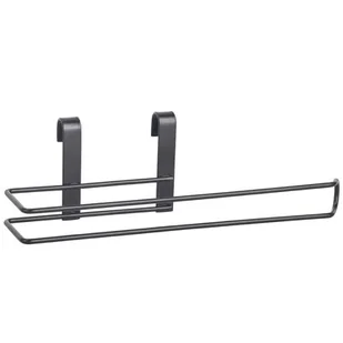 Uchwyt na ręcznik papierowy na reling czarny - Stojaki na ręczniki papierowe - miniaturka - grafika 1