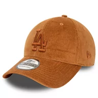 Czapki męskie - Czapka z daszkiem New Era Cord 3930 La Dodgers 60435065 Brązowy - miniaturka - grafika 1