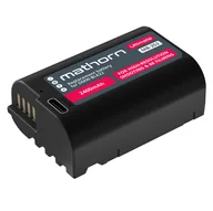 Akumulatory do aparatów dedykowane - Mathorn bateria MB-252 Ultimate 2400 mAh USB-C do Panasonic DMW-BLK22 - miniaturka - grafika 1
