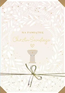 Kukartka Karnet DK-1294 Chrzest kokardka - artykuł papierniczy - Kartki okolicznościowe i zaproszenia - miniaturka - grafika 1