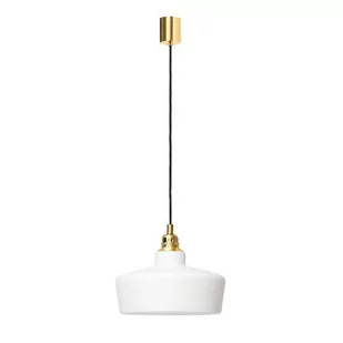 Kaspa Kuchenna lampa wisząca LONGIS 10880105 szklana nowoczesna biała - Lampy sufitowe - miniaturka - grafika 1