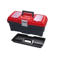 Skrzynki i torby narzędziowe - Skrzynka narzędziowa 16" PROLINE z klamrą aluminiową - miniaturka - grafika 1