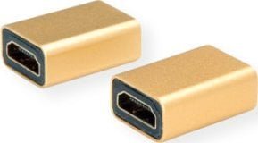 Roline Adapter AV Złącze GOLD HDMI żeńskie - żeńskie