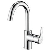 Baterie umywalkowe - Deante Arnika Bateria umywalkowa stojąca z obrotową wylewką U BQA_024M BQA 024M [15911716] - miniaturka - grafika 1