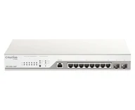 Switche - D-Link DBS-2000-10MP/E łącza sieciowe Zarządzany L2 Gigabit Ethernet (10/100/1000) Obsługa PoE Szary - miniaturka - grafika 1