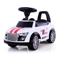 Jeździki dla dzieci - Milly Mally Jeździk Samochód Racer Biały - miniaturka - grafika 1