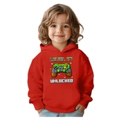 Bluzy dla dziewczynek - BLUZA DZIECIĘCA Z KAPTUREM 67 SIX SEVEN VIRAL 134-140 DLA DZIECKA PREZENT - miniaturka - grafika 1