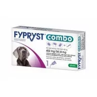 Artykuły przeciw pasożytom - FYPRYST COMBO 402 MG/361,8MG PIES 1 pipeta - miniaturka - grafika 1