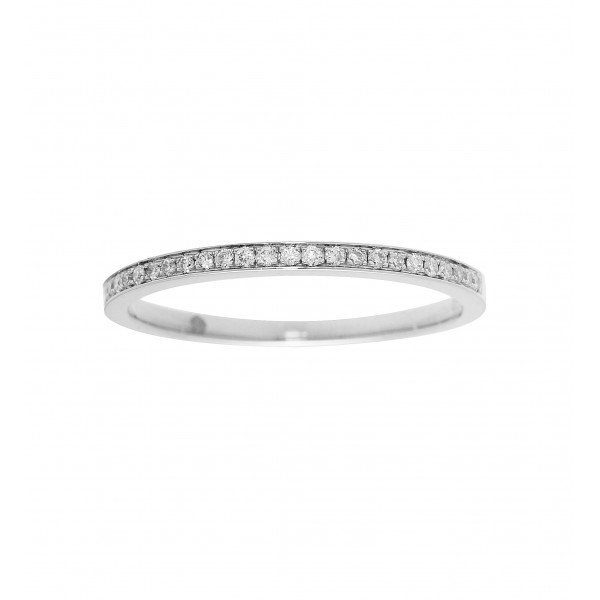 VITTORIA JEWELS Diamentowa obrączka Pierścionek Diamenty 0,1K Złoto 375 PXR7408