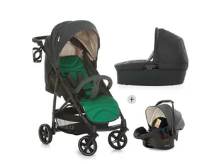 hauck Wózek dziecięcy 3w1 "Rapid 4S Plus Trioset" (szmaragd) - Wózki dziecięce - miniaturka - grafika 1